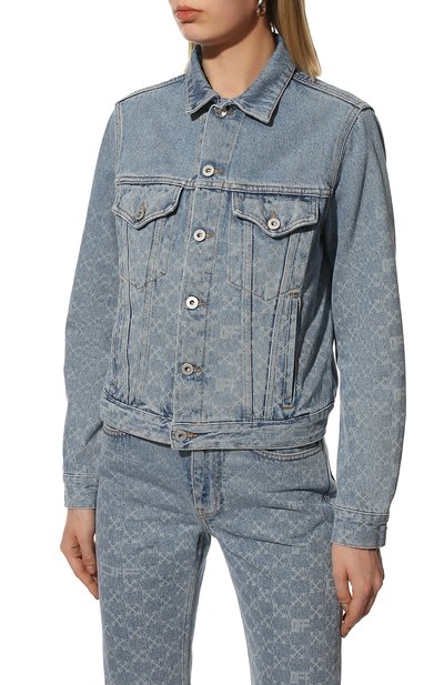 Джинсовая куртка OFF-WHITE, арт. 0WYE012S22DEN002, фото 3
