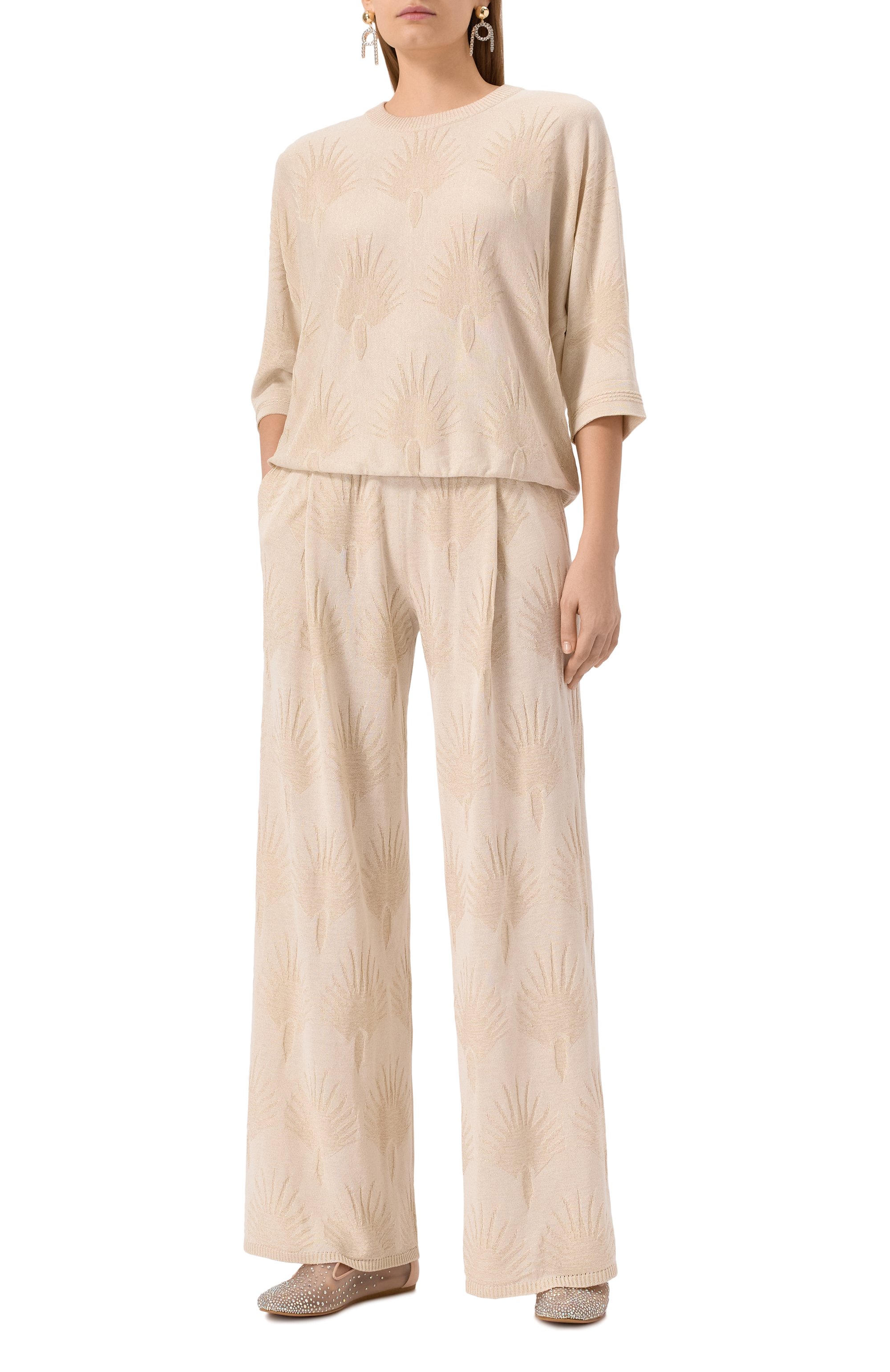 Текстильные балетки nicole LE SILLA, арт. 0127R020M1PPNEM/, фото 2