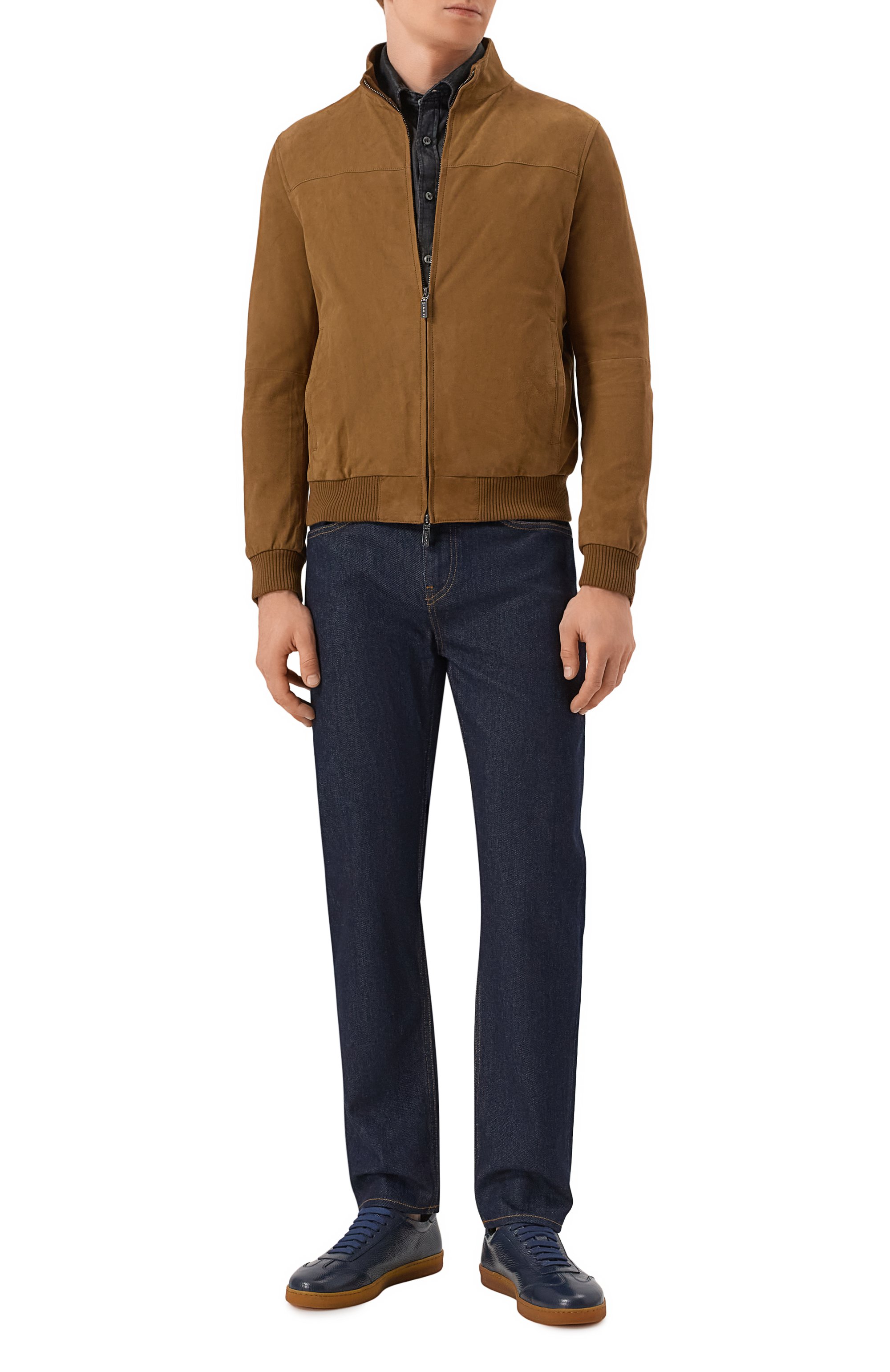 Замшевый бомбер GIMO'S, арт. 5S20.1.160.50, фото 2