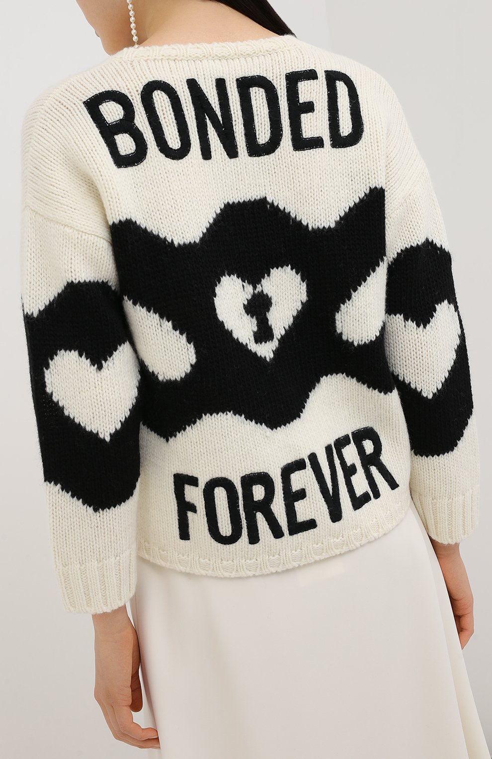 Шерстяной свитер REDVALENTINO, арт. UR3KC00B/58B, фото 4