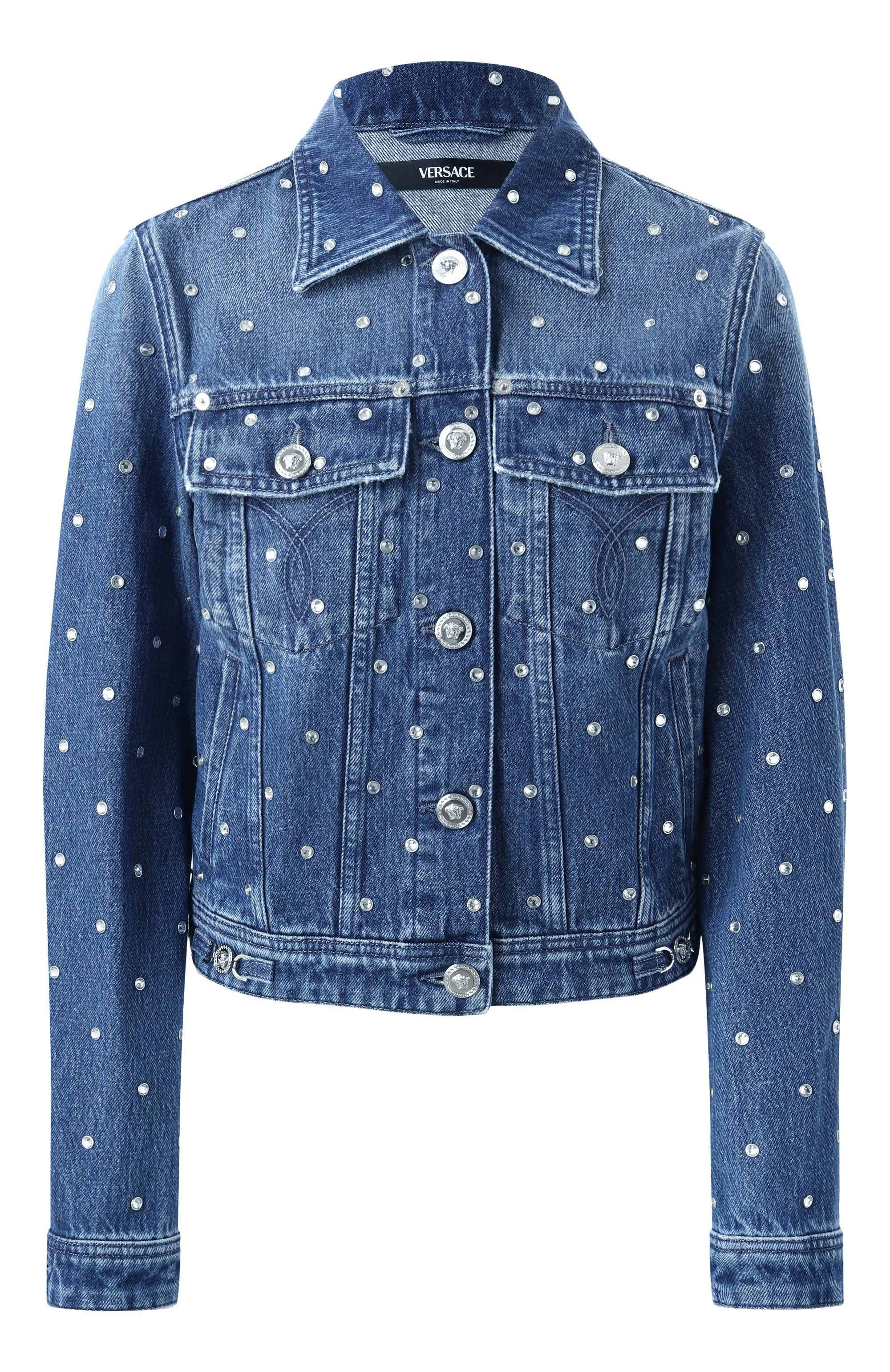 Джинсовая куртка VERSACE, арт. 1015521/1A13342, ф�ото 1