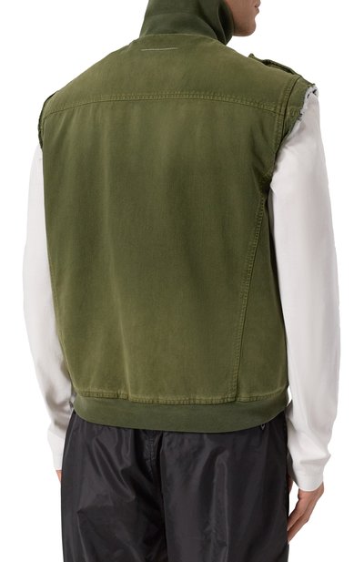 Хлопковый жилет MM6, арт. SH2FB0013/M35439, фото 4