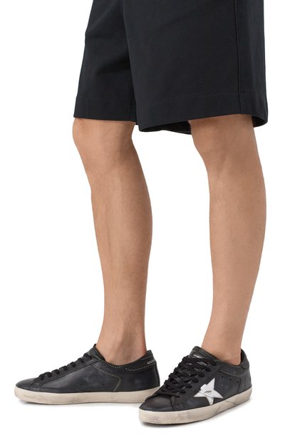 Кожаные кеды super-star GOLDEN GOOSE DELUXE BRAND, арт. GMF00101.F006896, фото 3