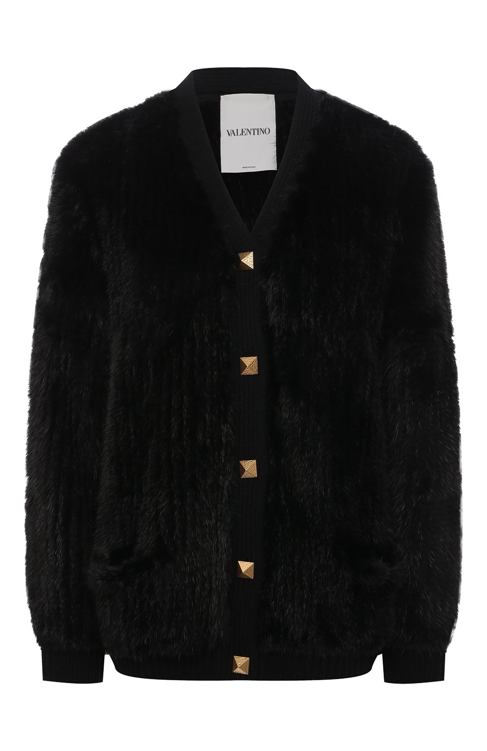 Кардиган из меха норки VALENTINO, арт. VF3FBM80TDK, фото 1