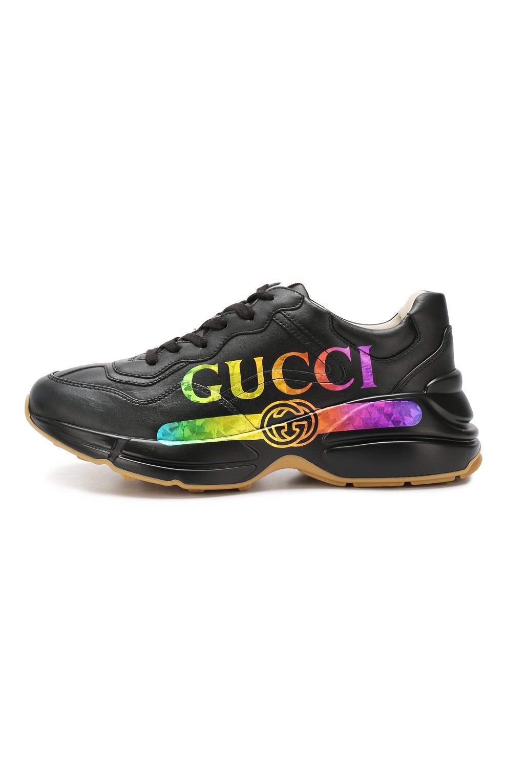 Кожаные кроссовки rhyton GUCCI, арт. 553608/DRW00, фото 3