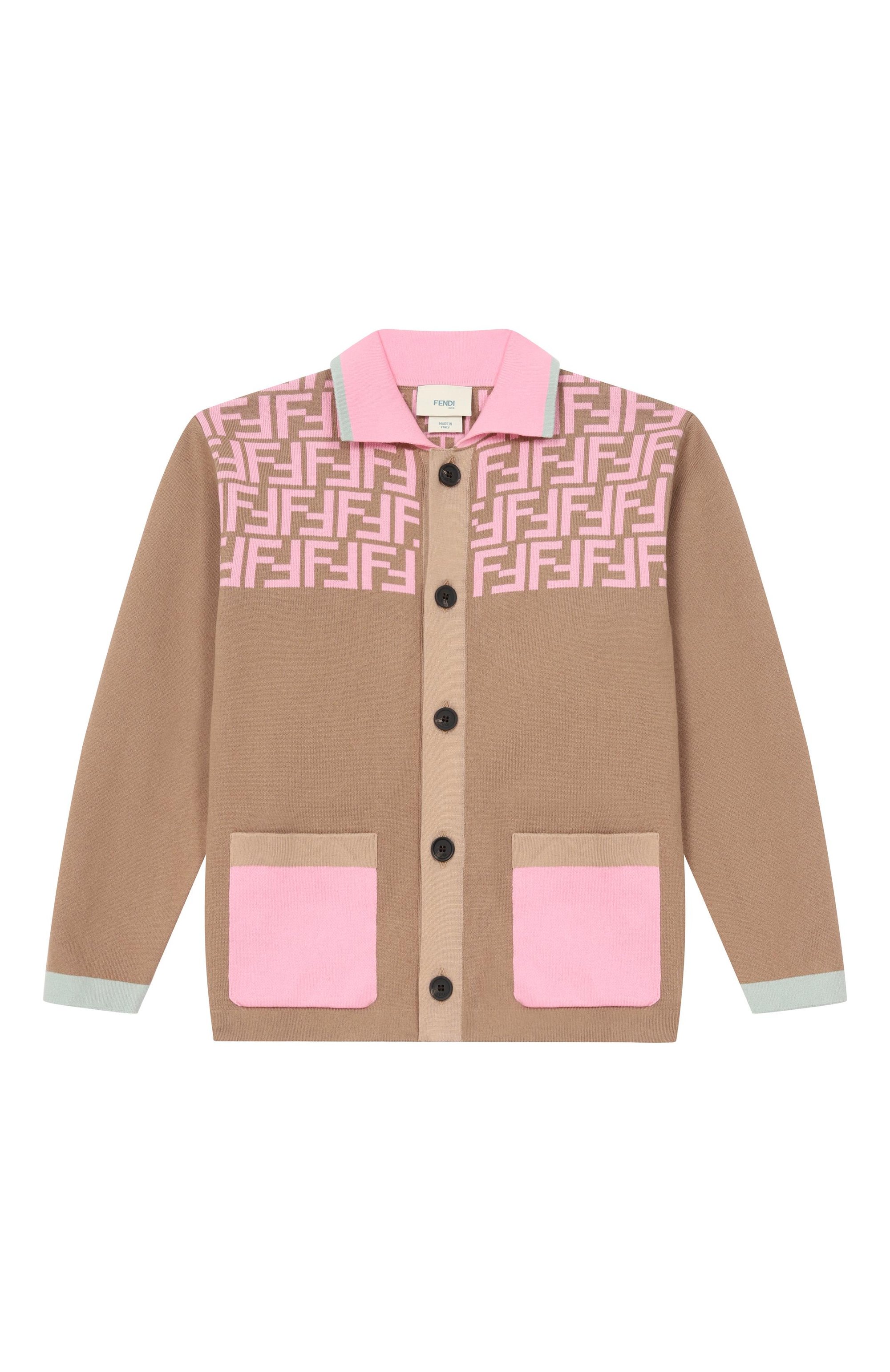 Хлопковый кардиган FENDI, арт. JUG202/AVVT/3A-6A, фото 1