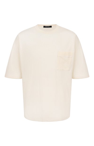 Мужская футболка из хлопка и шелка KNT, арт. UMM062908