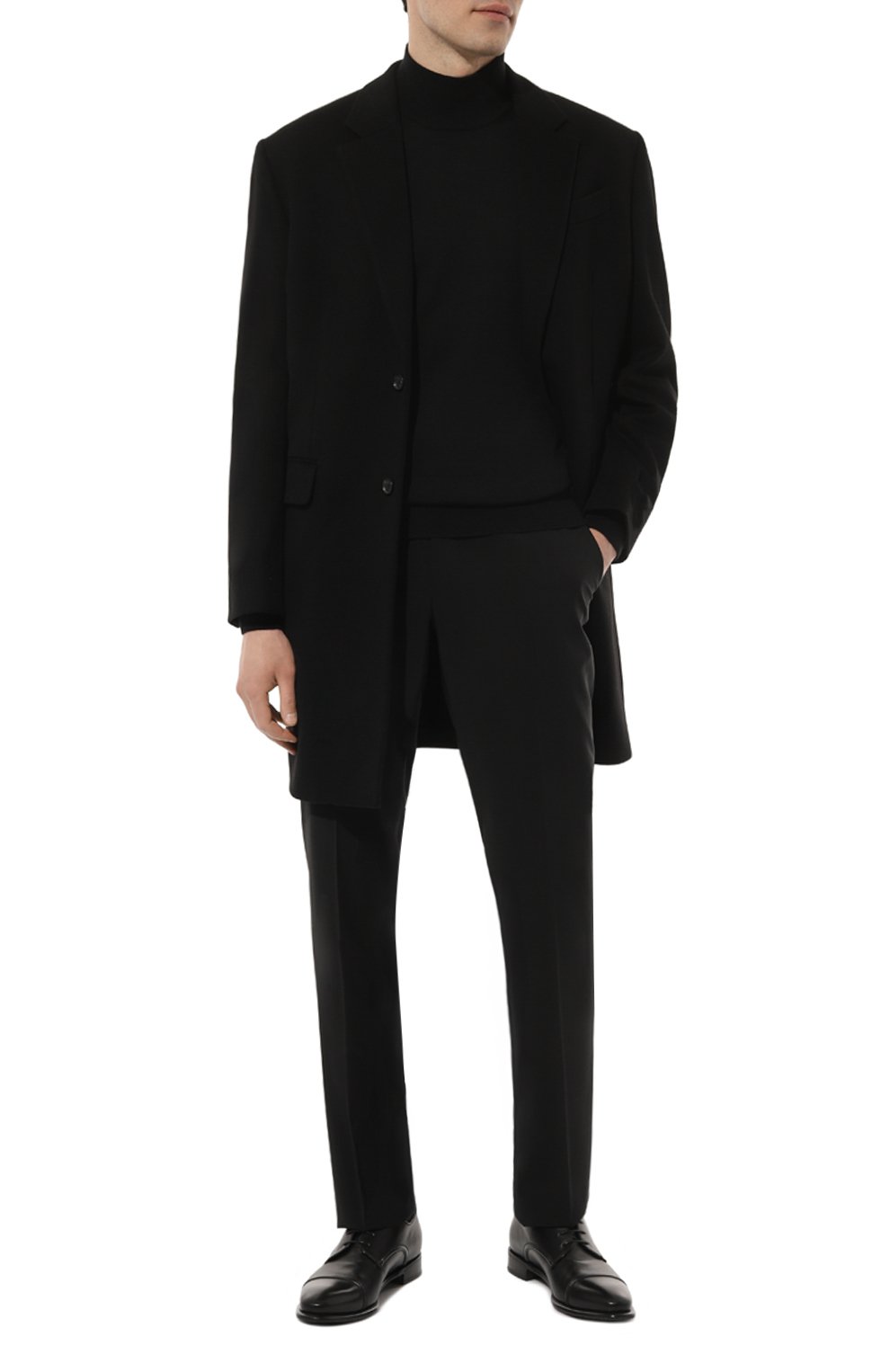 Шерстяное пальто VERSACE, арт. 1010606/1A07656, фото 2