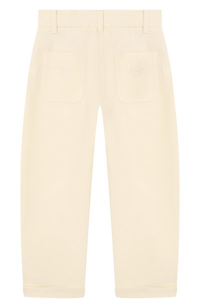 Брюки из вискозы и хлопка EMPORIO ARMANI, арт. EB000903/AF21040, фото 2