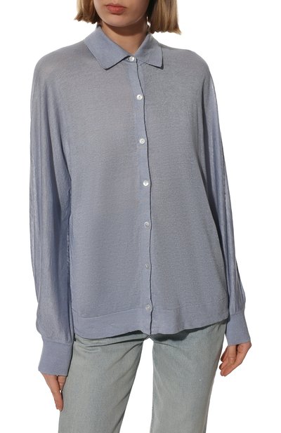 Кардиган изо льна и вискозы THEORY, арт. M0213704, фото 3