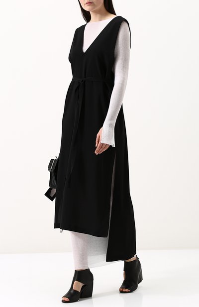 Полупрозрачное платье-футляр с длинным рукавом ISABEL BENENATO, арт. WK65S18, фото 2