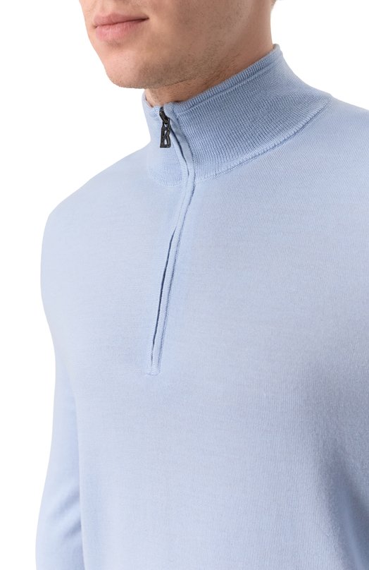 Шерстяной джемпер Bogner 88529785 Голубой  88529785 Фото 5