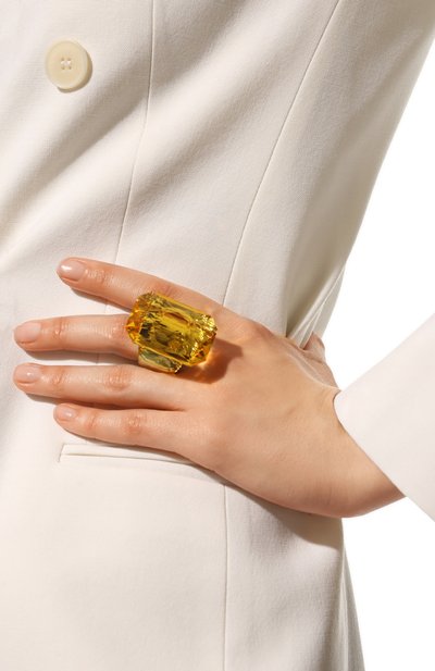 Кольцо lucent SWAROVSKI желтого цвета по цене 42750 руб., арт. 5607358, фото 2 Кольцо lucent SWAROVSKI, арт. 5607358, фото 2