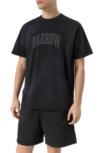 Хлопковая футболка BARROW, арт. S5BWMATH045, фото 3