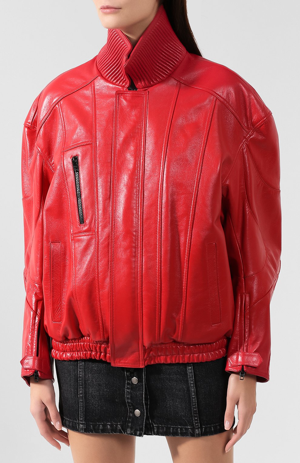 Кожаная куртка BALENCIAGA, арт. 595969/TGS04, фото 3