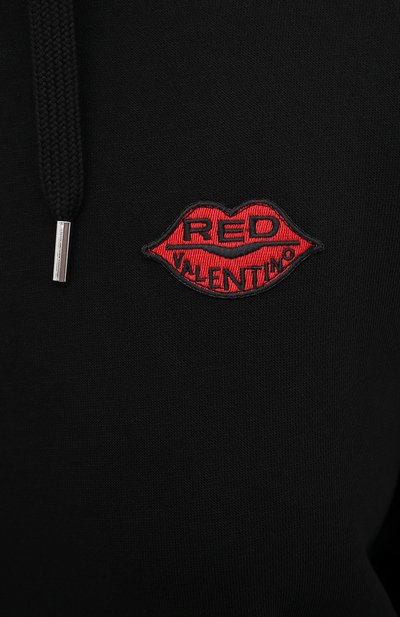 Хлопковое худи REDVALENTINO, арт. UR0MF05D/5JG, фото 5