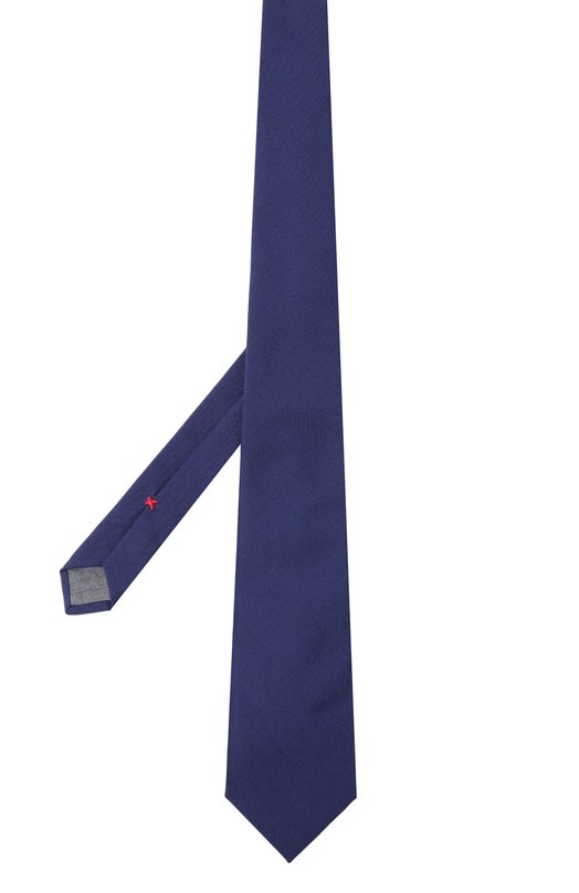 Шерстяной галстук Brunello Cucinelli M032P0018 Синий  M032P0018 Фото 3