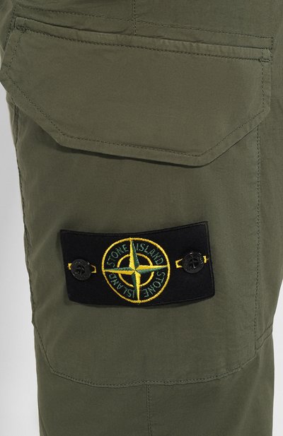Хлопковые джоггеры STONE ISLAND, арт. 721531403, фото 5