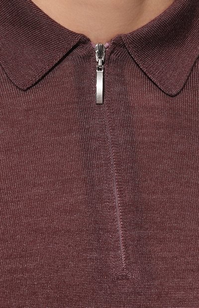 Поло из шерсти и шелка GRAN SASSO, арт. 57137/13190, фото 5