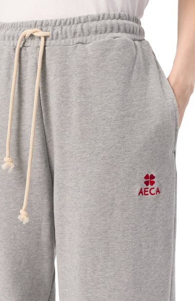 Хлопковые джоггеры AECA WHITE, арт. AWCMFWBDBSLSO001C0.GREY (M), фото 5