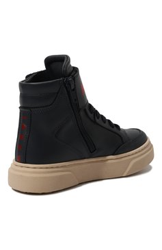 Высокие кеды из кожи MARNI, арт. 75343/28-35, фото 1