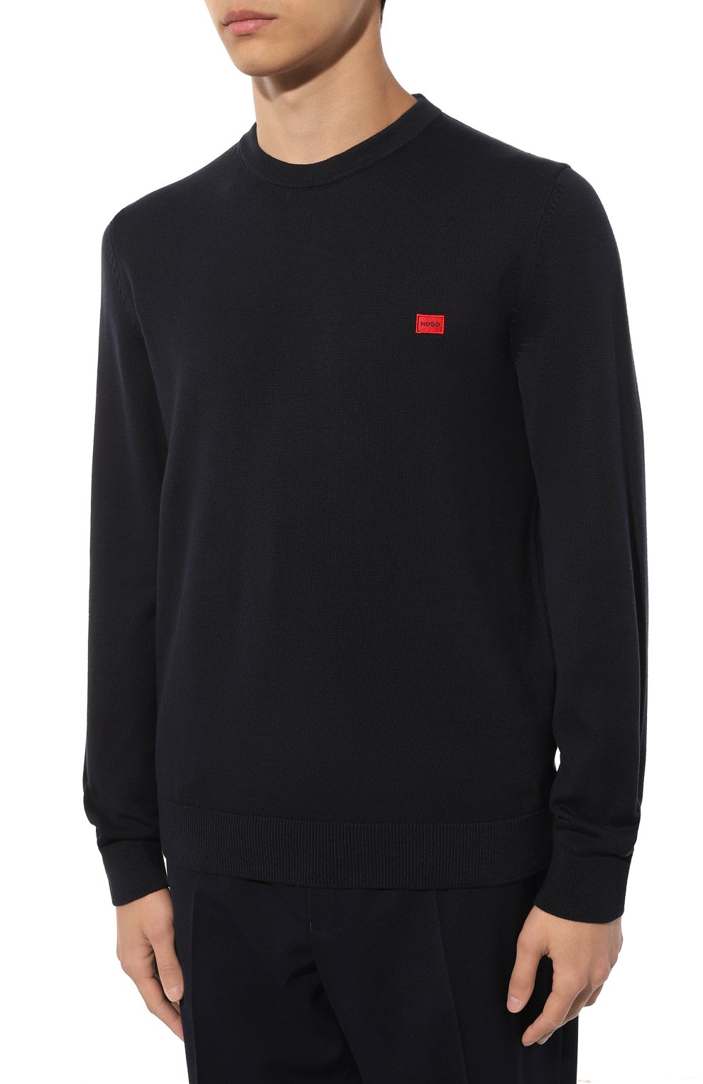 Хлопковый джемпер HUGO, арт. 50475083, фото 3
