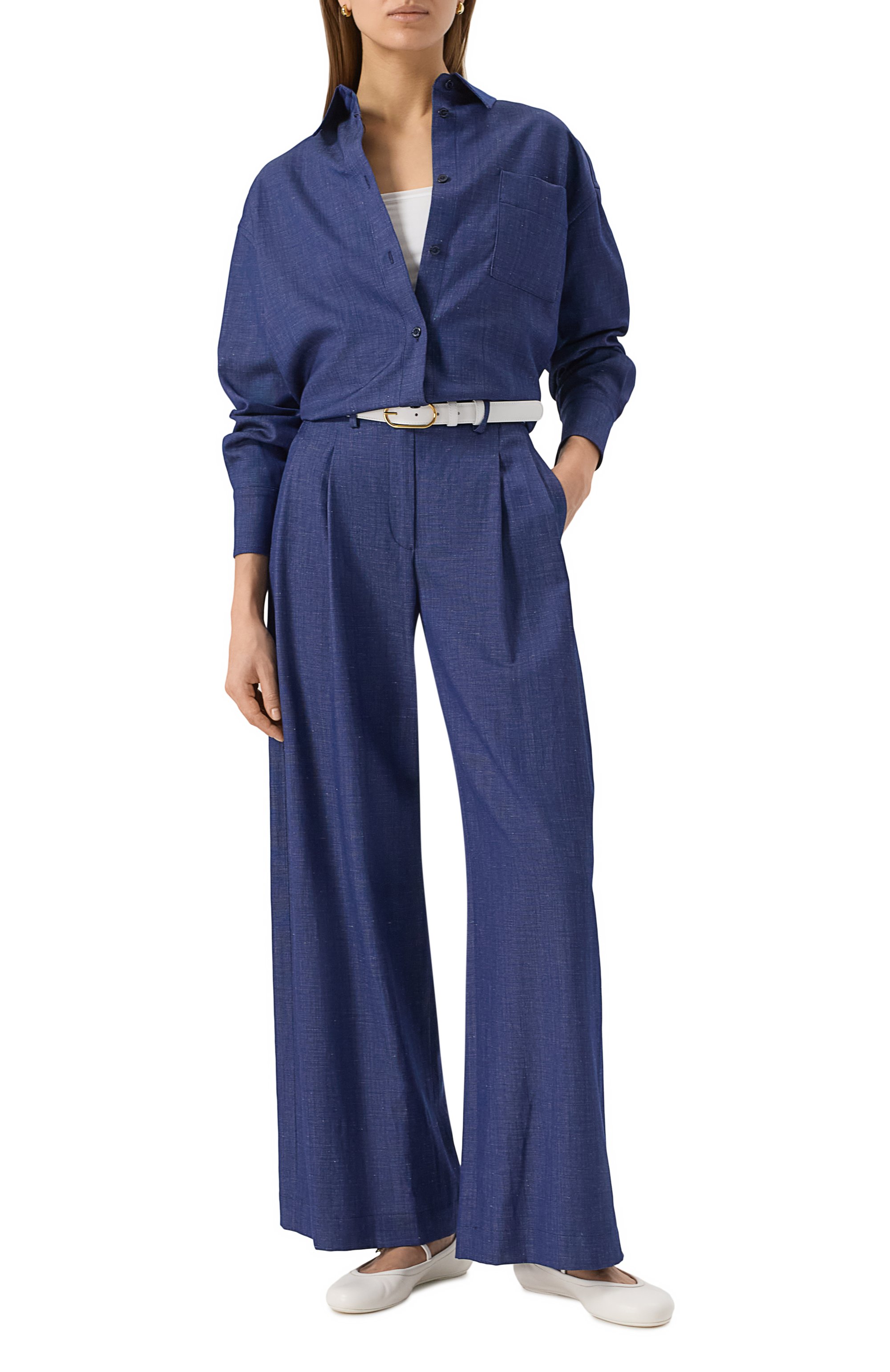 Брюки из шерсти и льна COLOMBO, арт. PA00549/STA/77184-U, фото 2