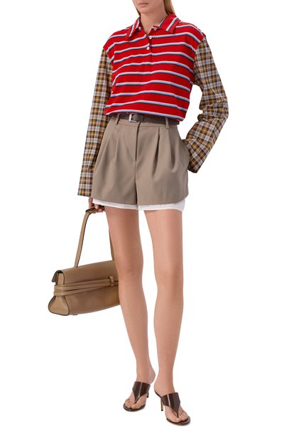 Хлопковое поло MSGM, арт. 4042MDM104 267310/267310, фото 2