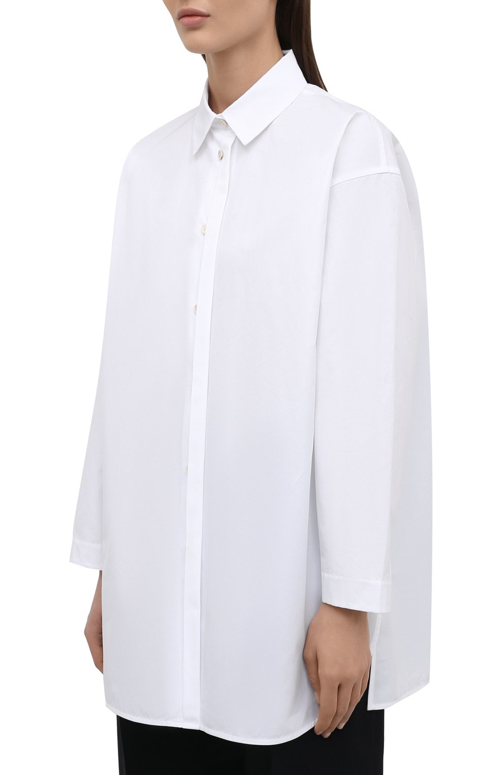 Хлопковая рубашка JIL SANDER, арт. JSWS606905-WS244200, фото 3