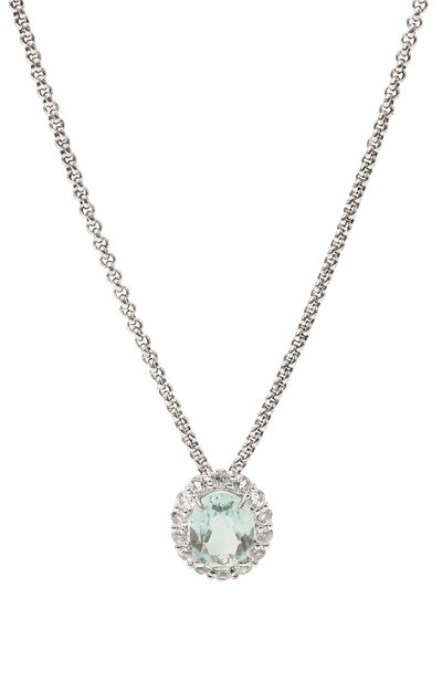 Кулон на цепочке SECRETS JEWELRY светло-голубого цвета по цене 35710 руб., арт. ЦГТОС00715, фото 3 Кулон на цепочке SECRETS JEWELRY, арт. ЦГТОС00715, фото 3