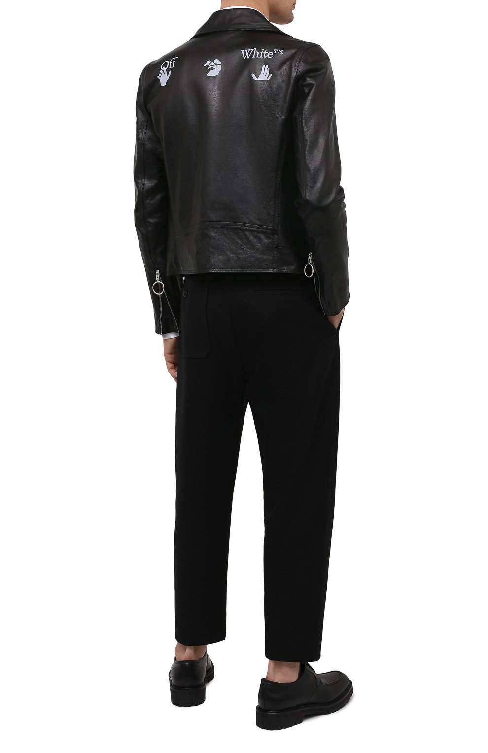 Кожаная куртка OFF-WHITE, арт. 0MJG017S21LEA001, фото 2