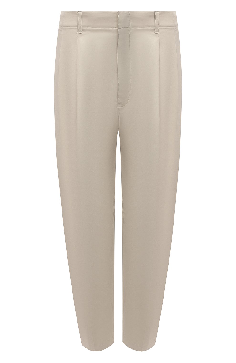 Хлопковые брюки AMBUSH бежевого цвета по цене 59450 руб., арт. BMCA022S21FAB001, фото 1 Хлопковые брюки AMBUSH, арт. BMCA022S21FAB001, фото 1