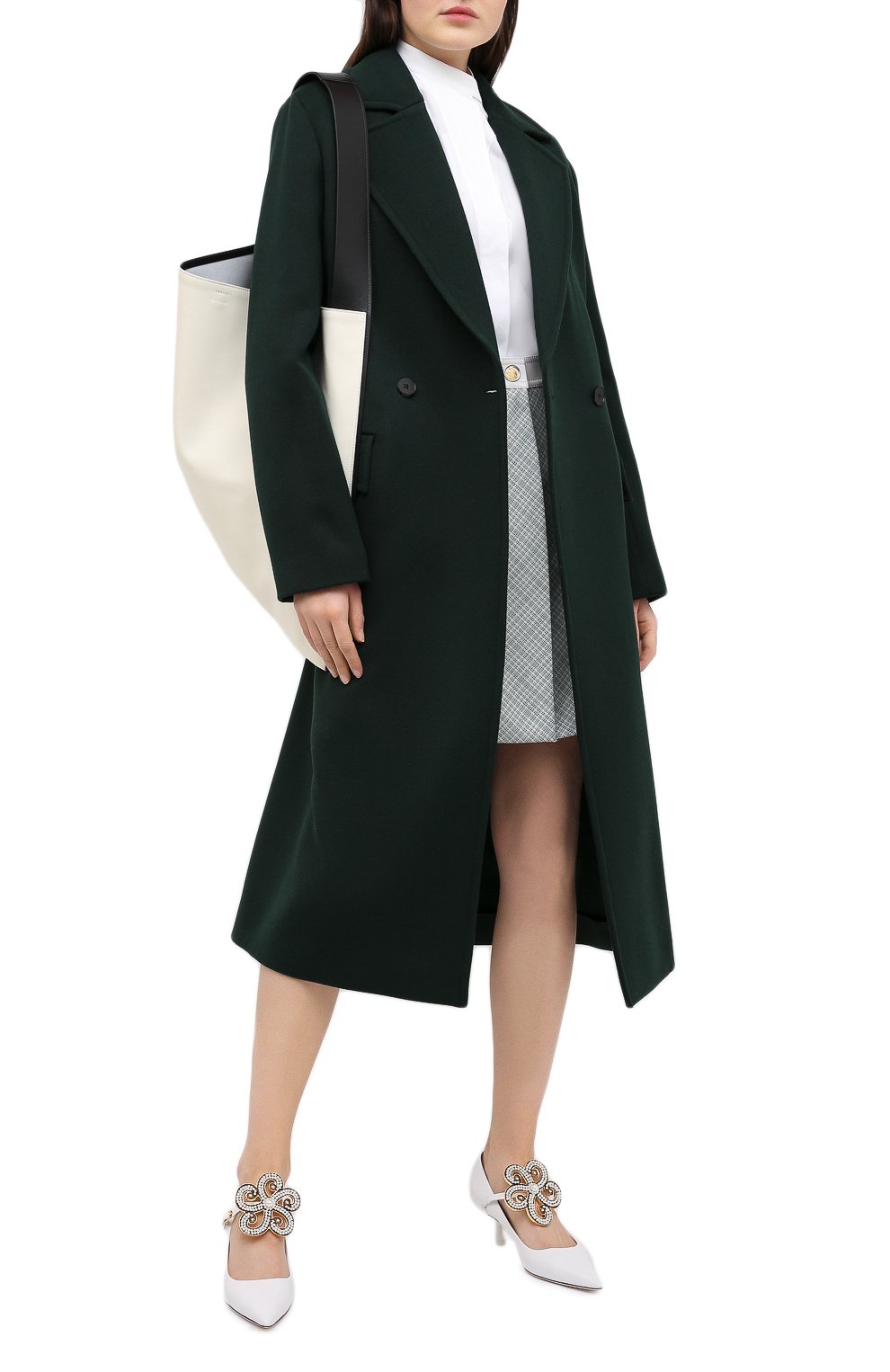 Хлопковая рубашка JIL SANDER, арт. JSX0600105-W0244300, фото 2