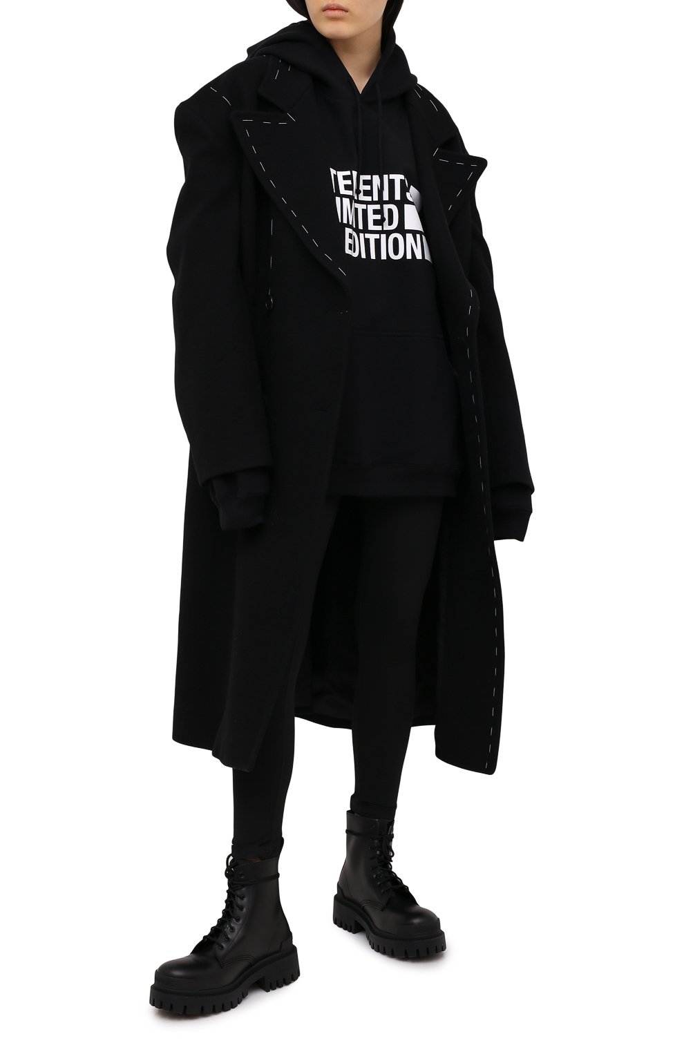 Хлопковое худи VETEMENTS, арт. UE51TR820B 1604/W, фото 2
