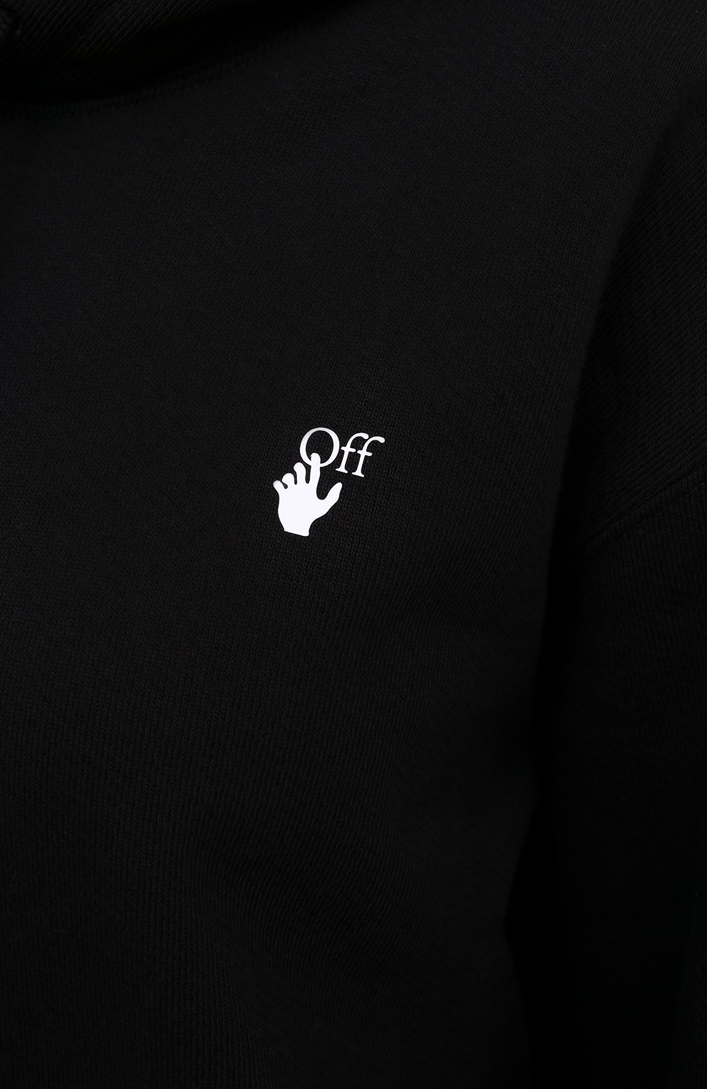 Хлопковое худи OFF-WHITE, арт. 0WBB032E20JER0011055, фото 5