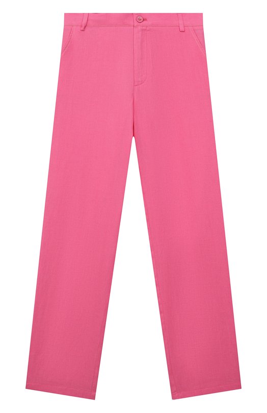 

Льняные брюки Loro Piana, Розовый