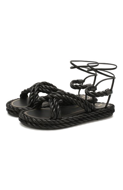 Кожаные сандалии the rope VALENTINO, арт. TW0S0Y14/GWJ, фото 1