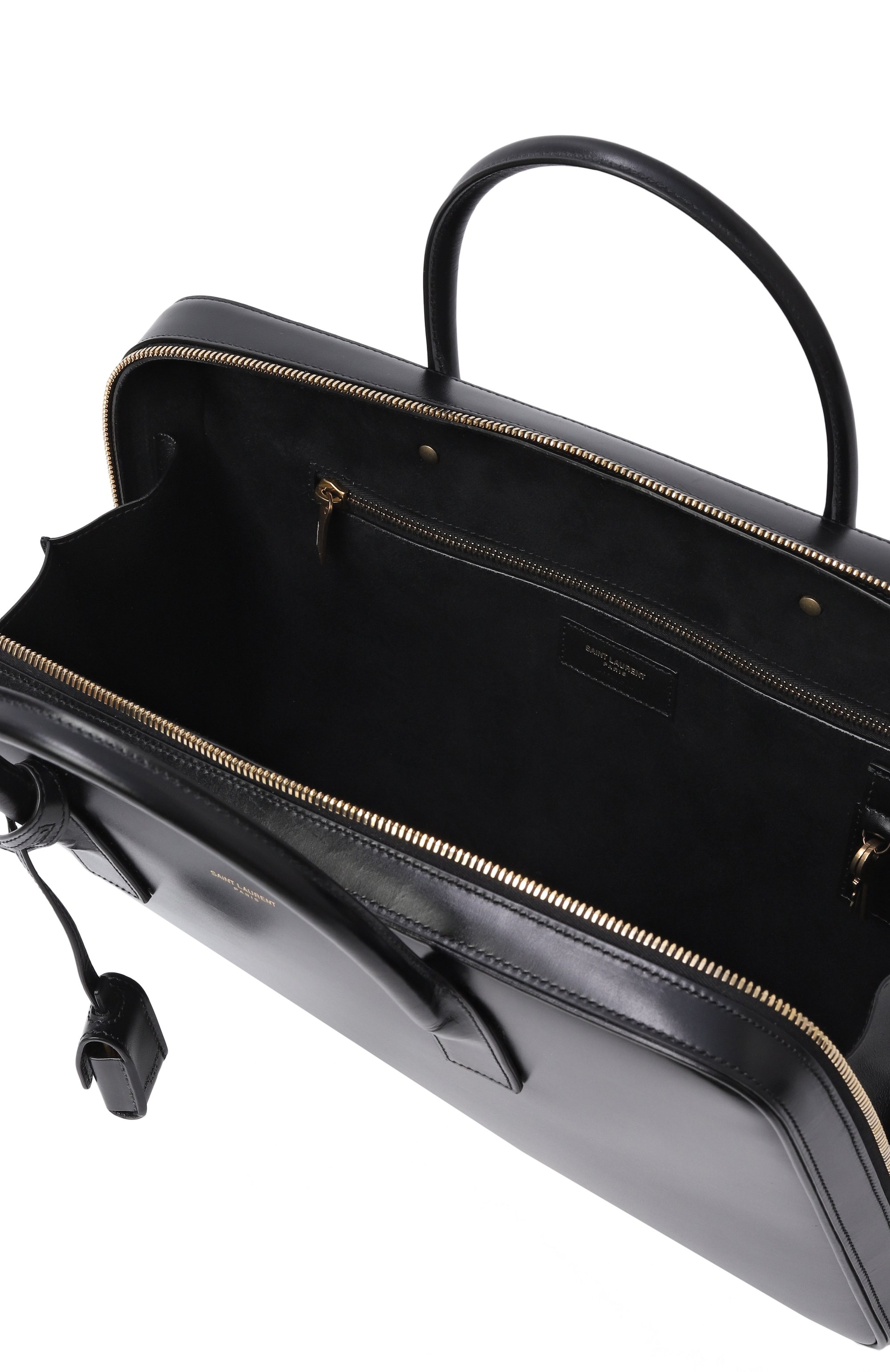 Портфель sac de jour large SAINT LAURENT черного цвета по цене 499500 руб., арт. 844674/0SX0W, фото 5 Портфель sac de jour large SAINT LAURENT, арт. 844674/0SX0W, фото 5