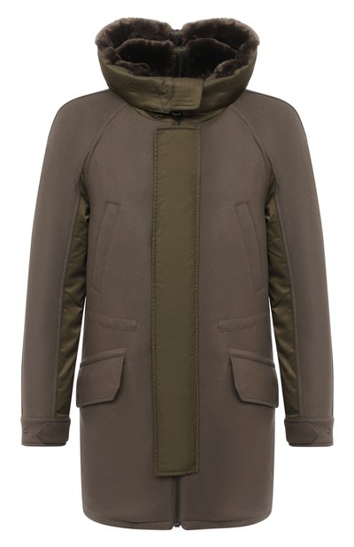 Утепленная парка YVES SALOMON, арт. 21WHM05296A14G, фото 1