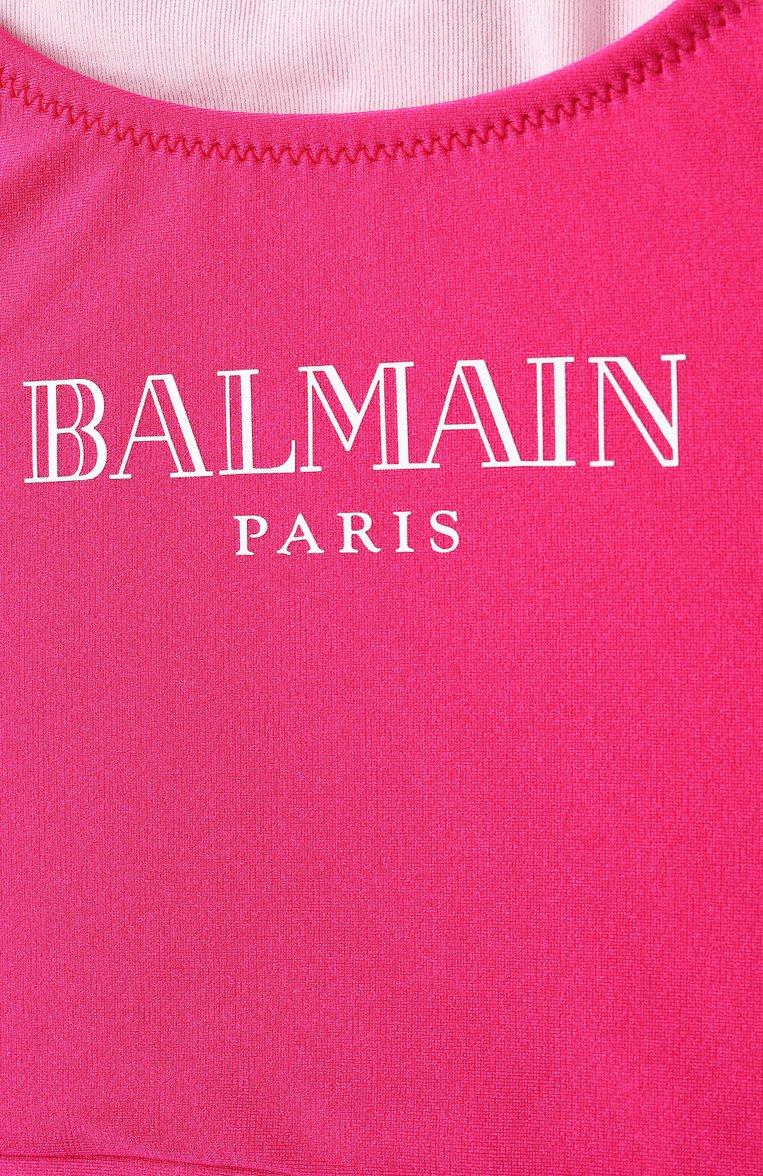 Детского раздельный купальник BALMAIN фуксия цвета, арт. BWCA2D | Фото 4 (Нос: Не проставлено; Материал подклада: Синтетический материал; Девочки Кросс-КТ: Купальники-пляж; Принт: Без принта; Материал внешний: Синтетический материал; Ростовка одежда: 8 лет | 128 см, 12 лет | 152 см, 13 - 15 лет | 158 см, 16 лет | 164 см, 10 - 11 лет | 140 - 146см)