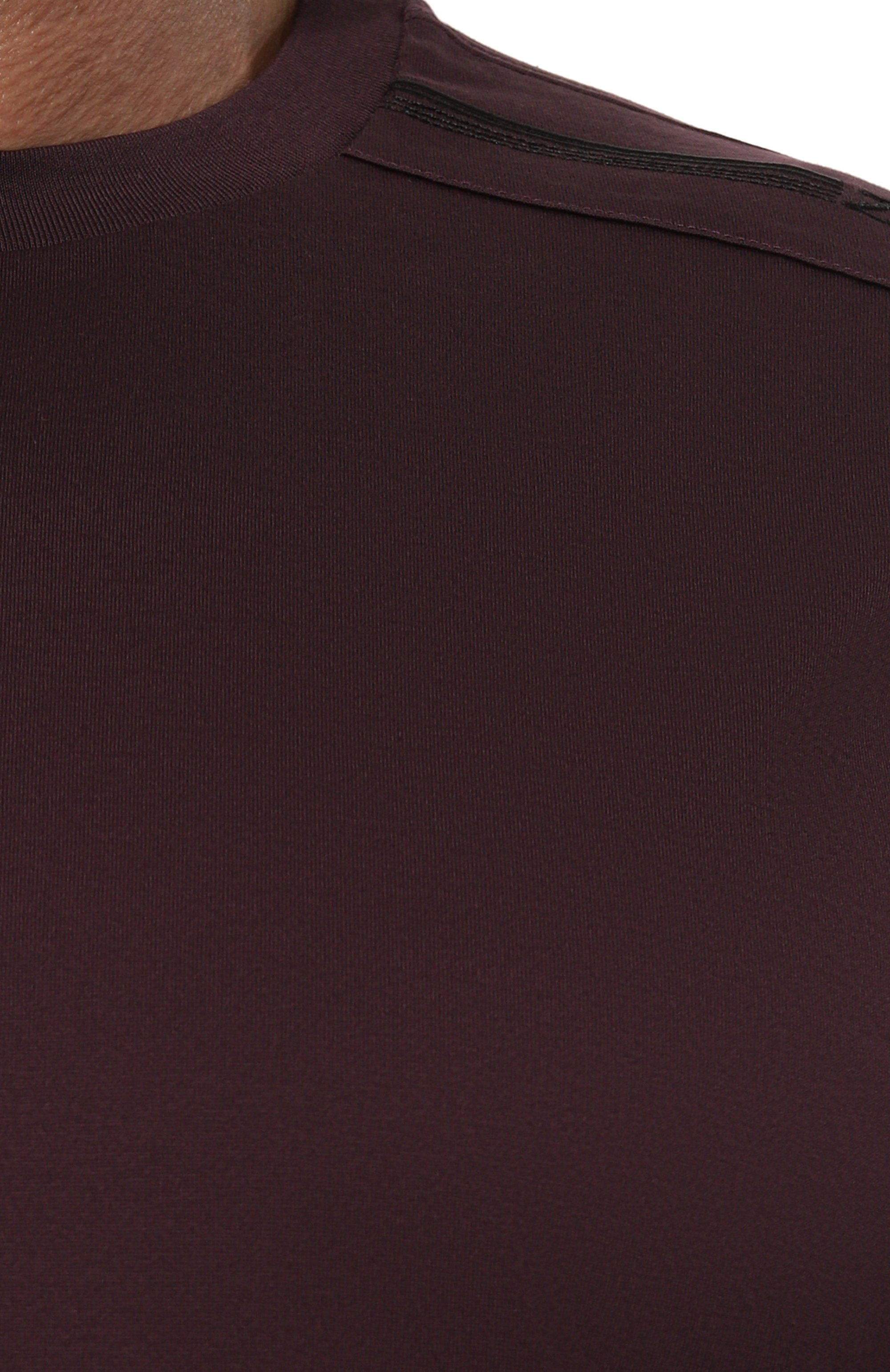 Хлопковая футболка ZILLI бордового цвета по цене 73900 руб., арт. TSR001M0110VFST00/66, фото 5 Хлопковая футболка ZILLI, арт. TSR001M0110VFST00/66, фото 5