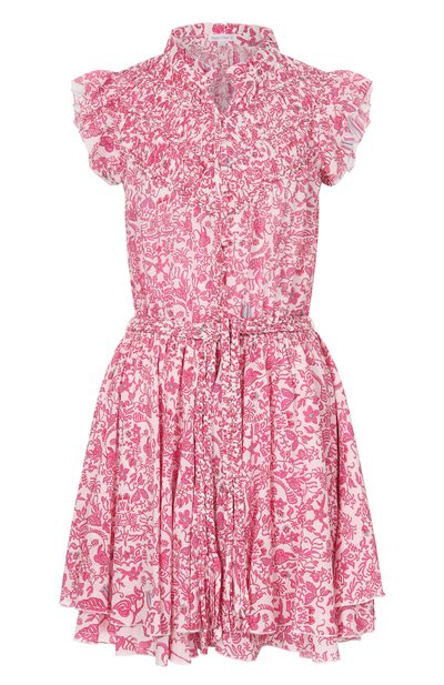 Женское платье из вискозы POUPETTE ST BARTH, арт. WL5R26NVPTWI