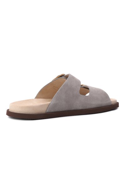 Замшевые шлепанцы BRUNELLO CUCINELLI, арт. MZUS0LY235, фото 5