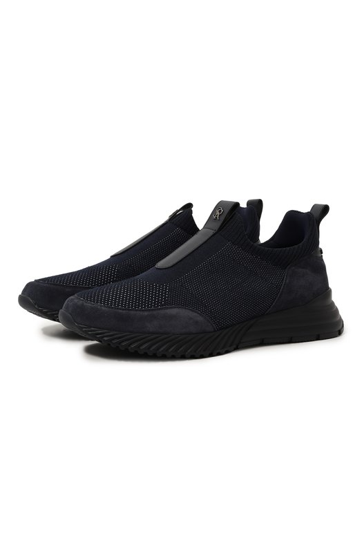 Текстильные кроссовки Stefano Ricci UV689G6434/TSSDPV Синий UV689G6434/TSSDPV