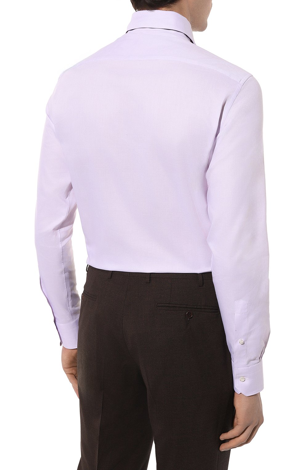 Хлопковая сорочка ZEGNA, арт. 601623A6/9MS0BA, фото 5