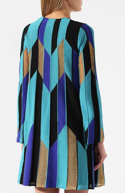 Хлопковый кардиган M MISSONI синего цвета по цене 45650 руб., арт. 2DM00011/2K0021, фото 4 Хлопковый кардиган M MISSONI, арт. 2DM00011/2K0021, фото 4