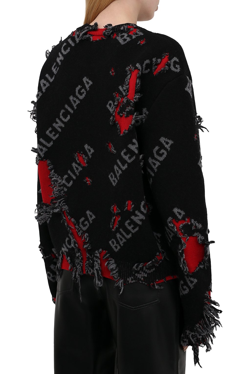 Шерстяной свитер BALENCIAGA, арт. 662528/T1603, фото 4