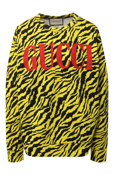Женский хлопковый свитшот GUCCI, арт. 469250/XJAR6