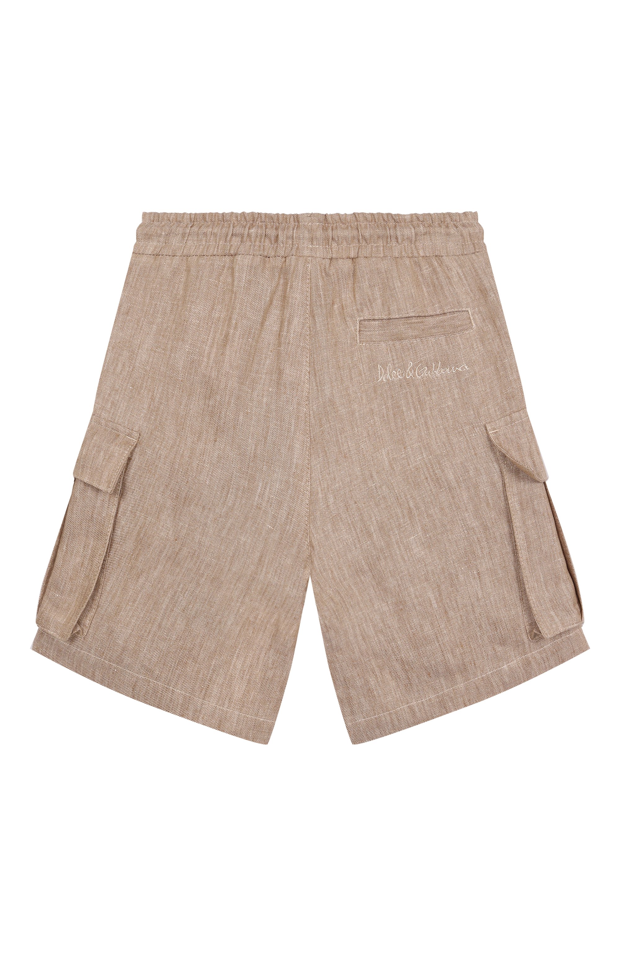 Льняные шорты-карго DOLCE & GABBANA, арт. L43Q64/FU4L0/2-6, фото 2