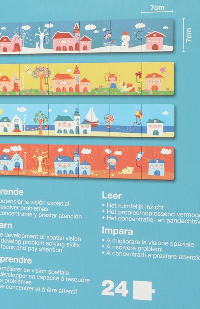 Пазл времена года APLI KIDS, арт. 13858, фото 3